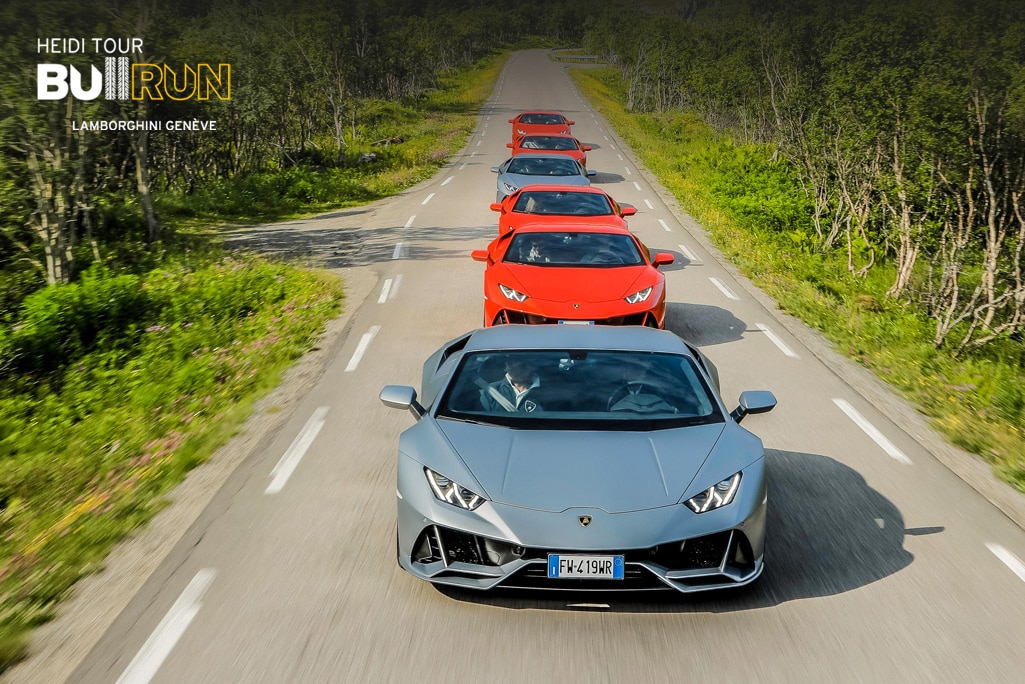 Escapade en Suisse en Lamborghini