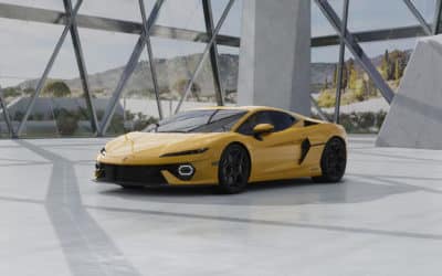 The Temerario simmers on Geneva's roads!