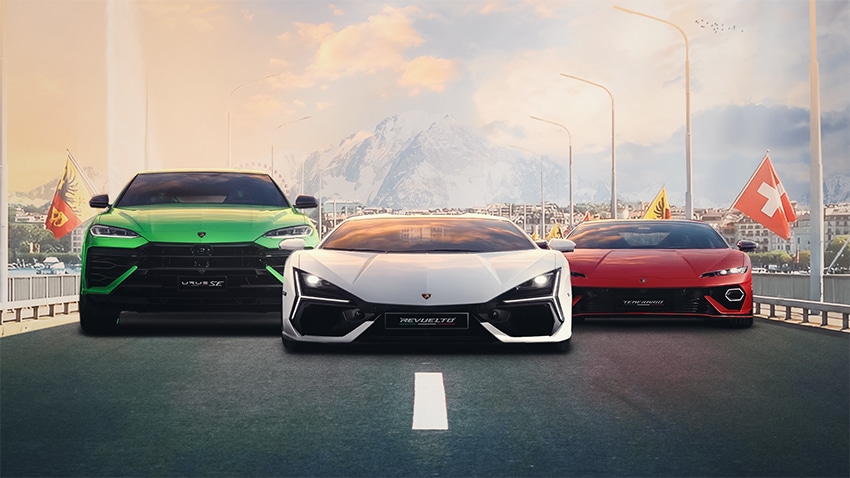Lamborghini hybrides puissantes et sportives